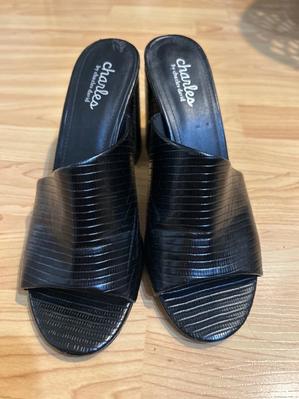 Black heels